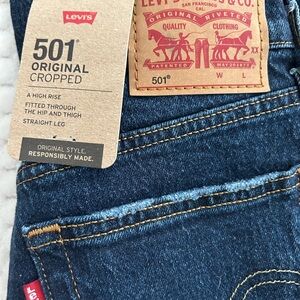 Levi's Dark Blue Denim Jeans